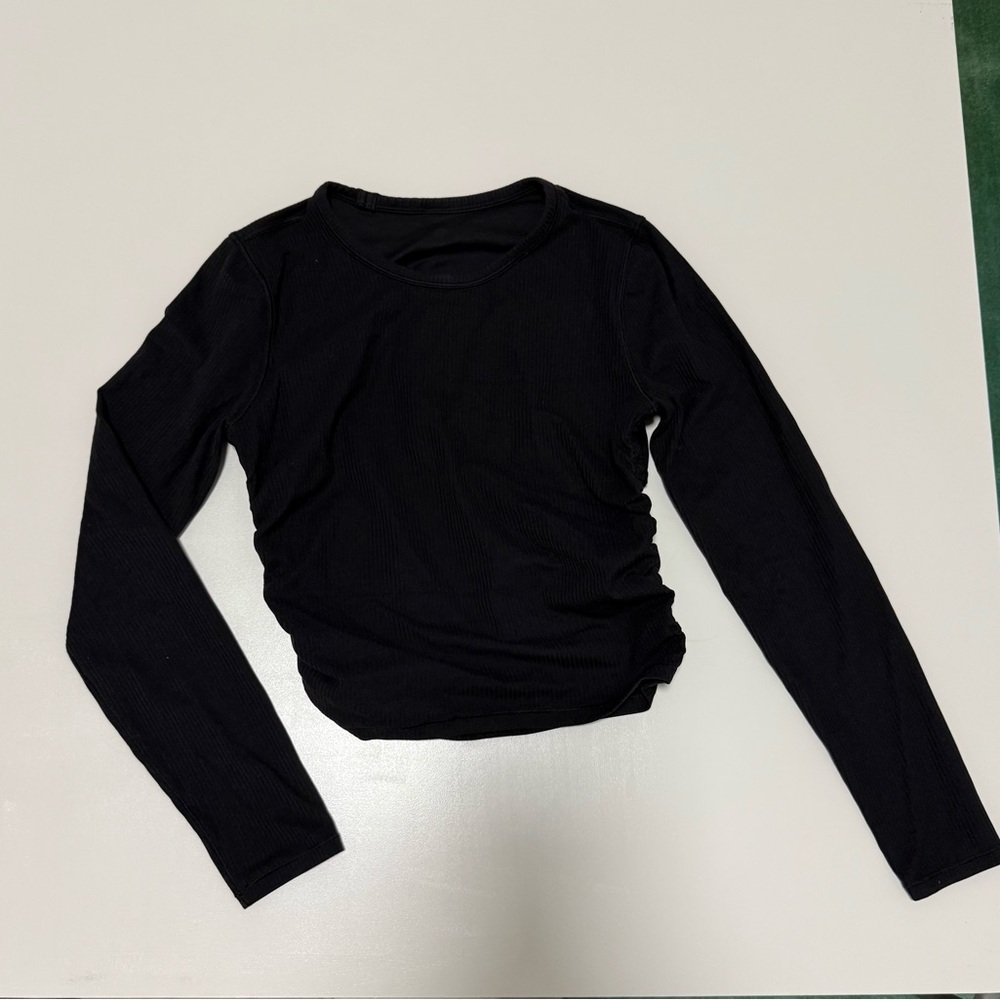 Lululemon All It Takes Back-Twist Ribbed Long-Sleeve Shirt